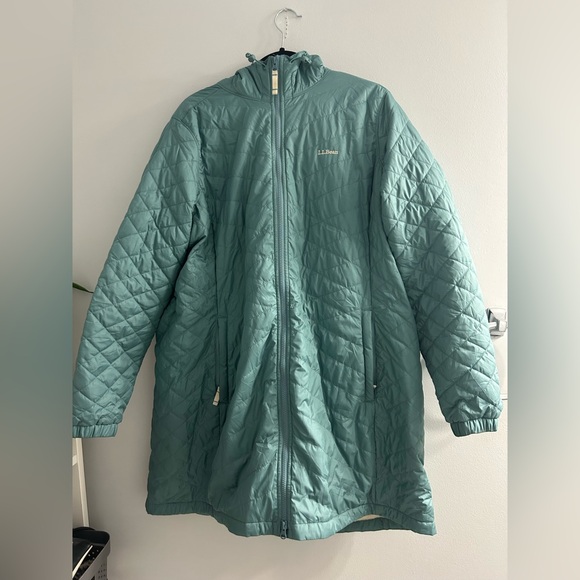 Women's Fleece-Lined Primaloft Coat, Synthetic plus size - Picture 4 of 9